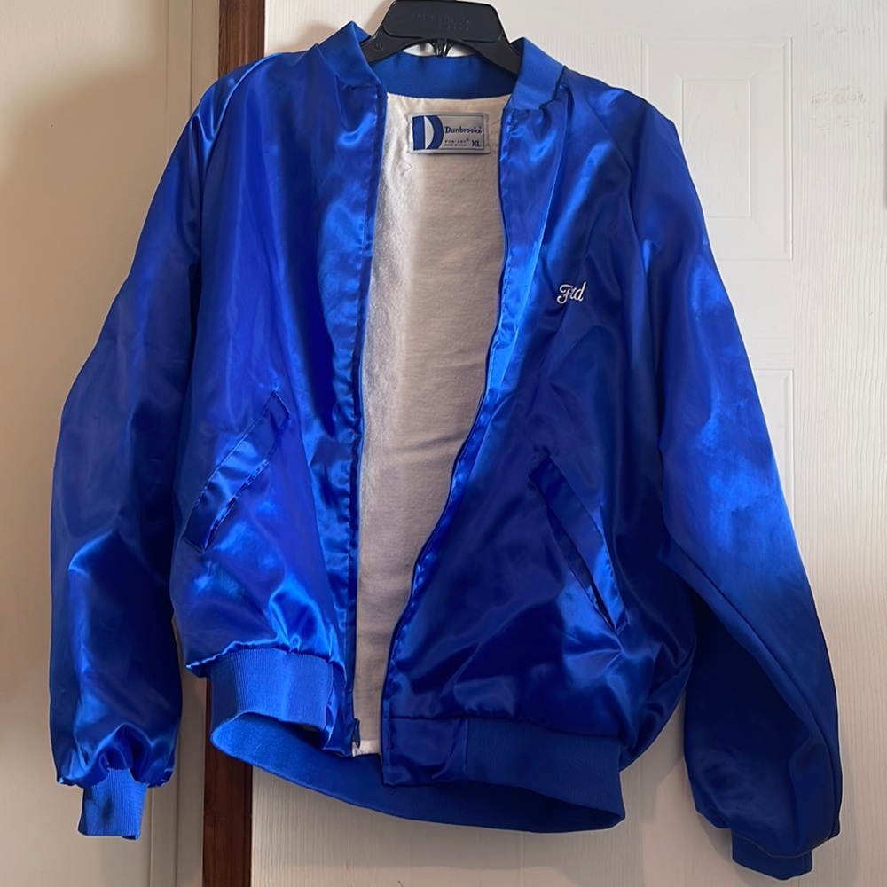 Blue Ford Bomber Jacket